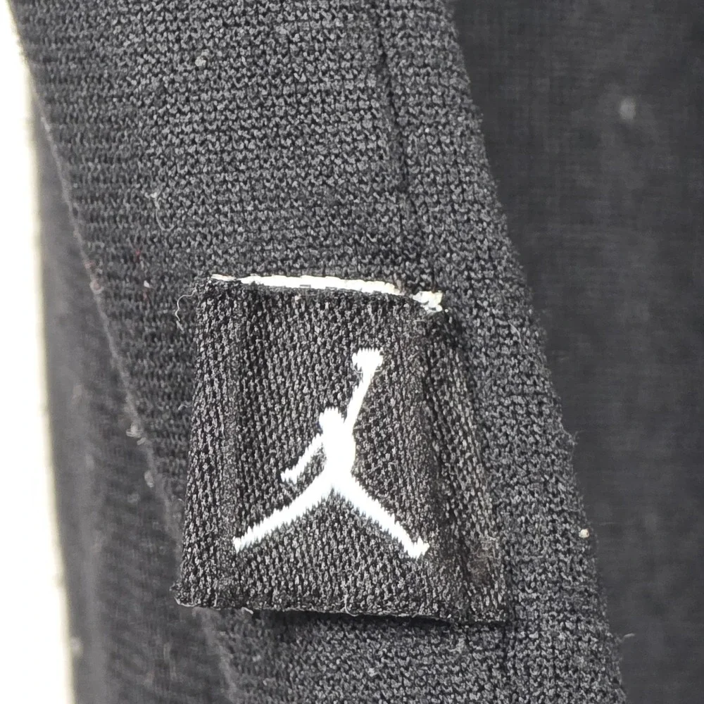Jordan Brand Dri-FIT Track Jacket Men Small Black Full Zip Jumpman Logo Athletic